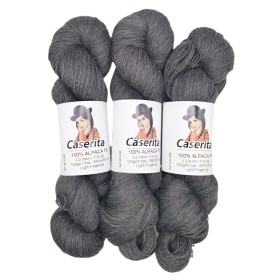 Graphite gray - 100% Alpaca FS - 100 gr./ 601 yd.